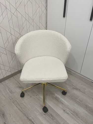 Компьютерное кресло Lika white teddy фото покупателя 46