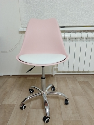 Компьютерное кресло Kolin с подушкой clear / white фото покупателя 29