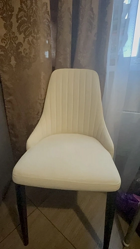 Стул на металлокаркасе Kora white / gray фото покупателя 95