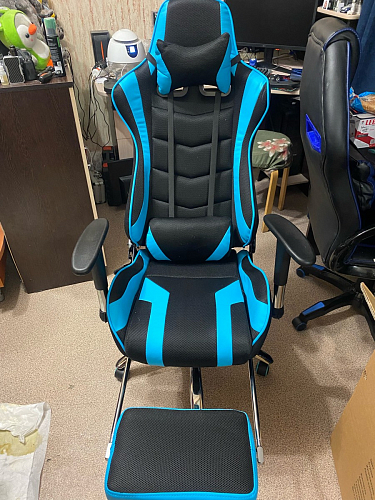 Компьютерное кресло Kano 1 light blue / black фото покупателя 67