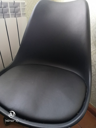 Компьютерное кресло Kolin с подушкой clear / white фото покупателя 485