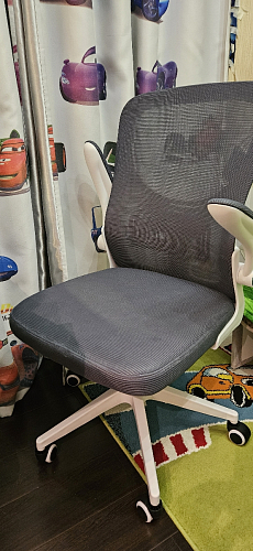 Компьютерное кресло Konfi blue / white фото покупателя 286