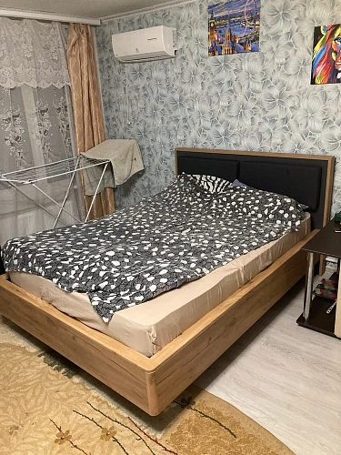 Полутораспальная кровать Клауд 140х200 парящая дуб крафт золотой / антрацит фото покупателя 89