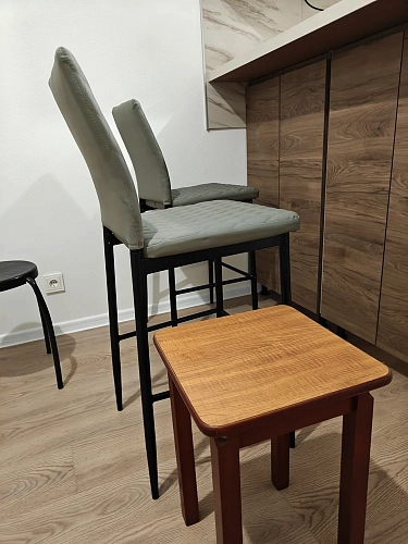 Барный стул Teon gray / black фото покупателя 29
