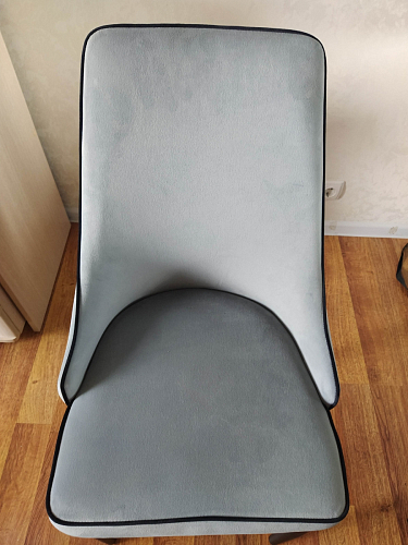 Стул на металлокаркасе Kora white / gray фото покупателя 381