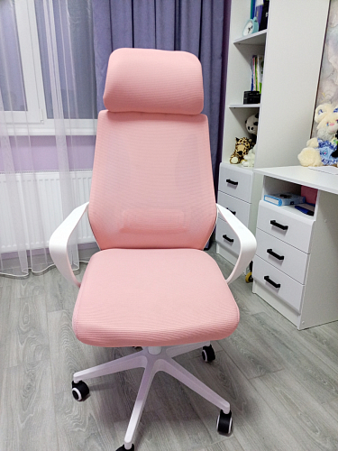 Компьютерное кресло Golem dark gray / white фото покупателя 11