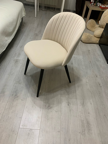 Стул на металлокаркасе Gabi wine red / black фото покупателя 981