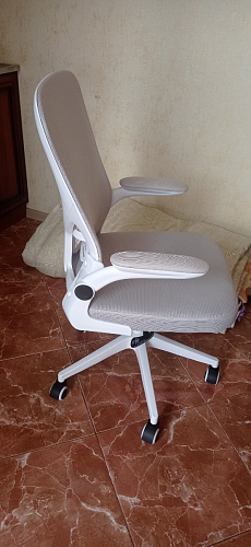 Компьютерное кресло Konfi blue / white фото покупателя 302