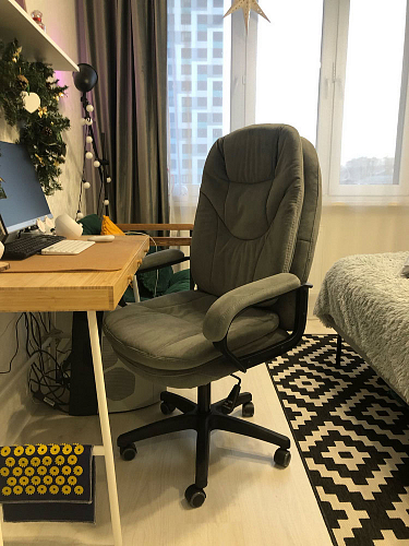 Компьютерное кресло Comfort Lux/Комфорт Люкс черный фото покупателя 42