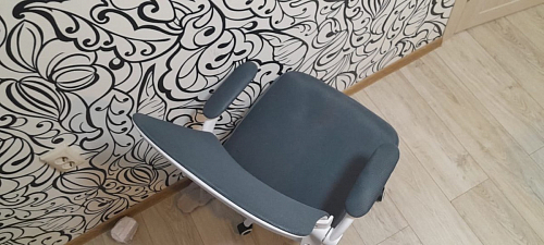 Компьютерное кресло Konfi blue / white фото покупателя 136