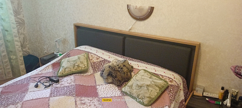Полутораспальная кровать Клауд 140х200 парящая дуб крафт золотой / антрацит фото покупателя 691