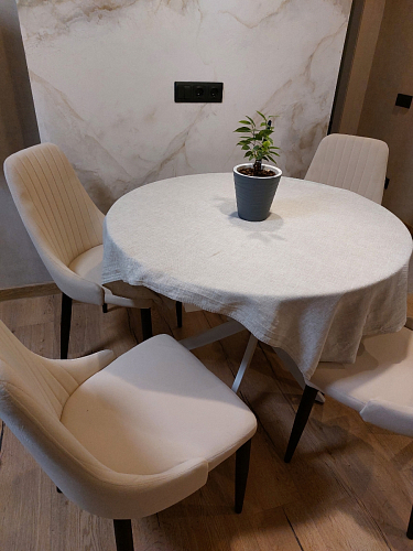 Стул на металлокаркасе Kora white / gray фото покупателя 321