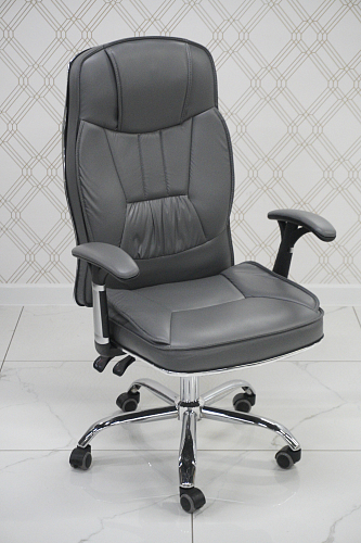Компьютерное кресло Vestra light gray / black из шоурума 2