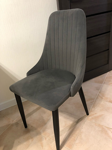 Стул на металлокаркасе Kora white / gray фото покупателя 247