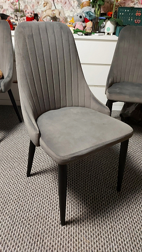 Стул на металлокаркасе Kora white / gray фото покупателя 406