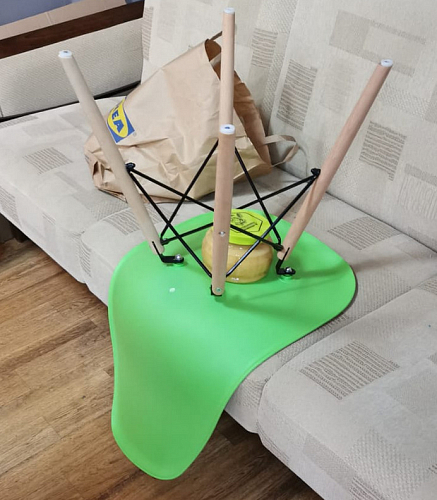 Стул Eames light green фото покупателя 130